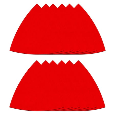 Diablo Diablo 3-1/8 in. Ceramic Blend Hook and Lock Triangle Sanding Sheet Assortment 12 pc DCT318ASTH12G